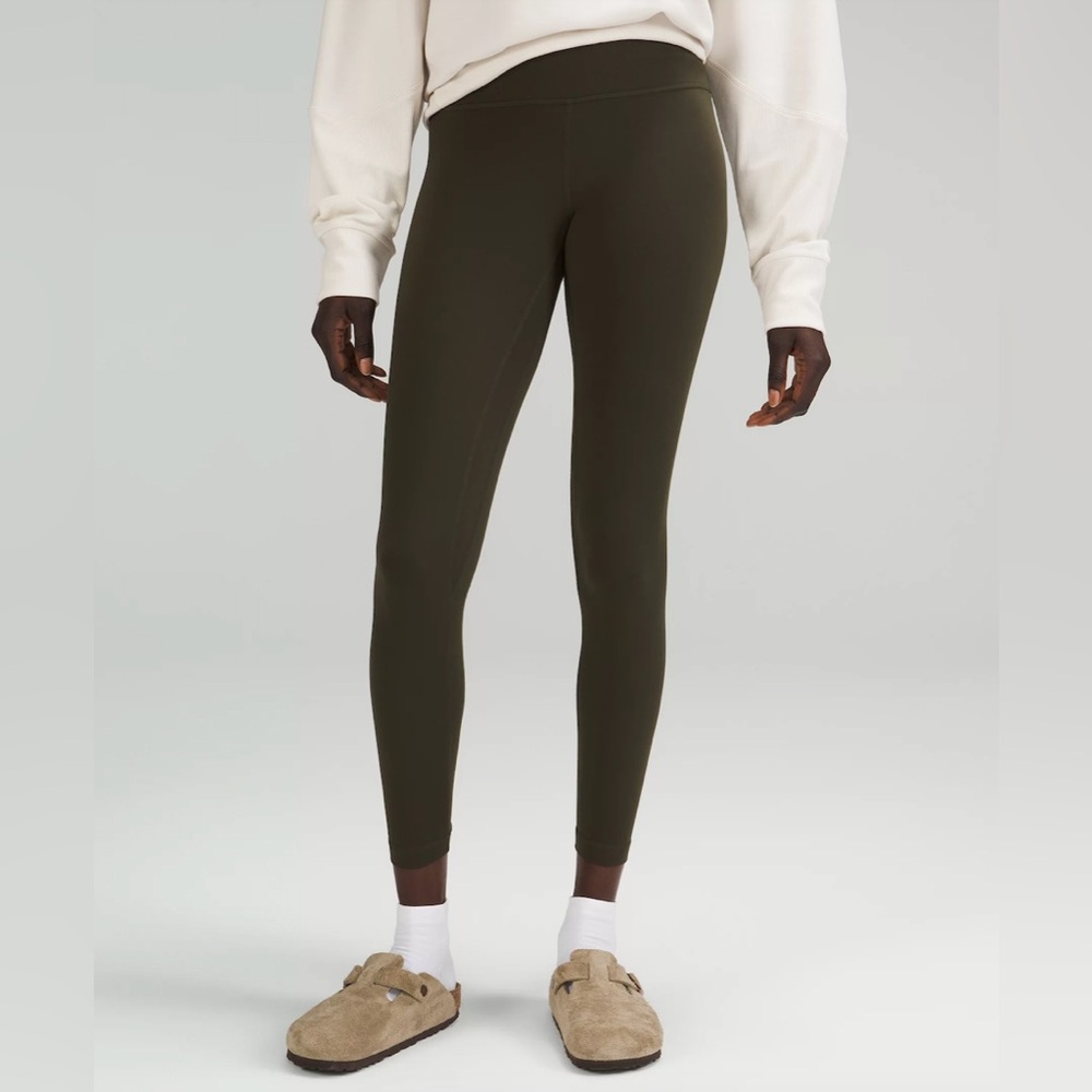lululemon Align Legging Pant II 25” Dark Olive Green 2